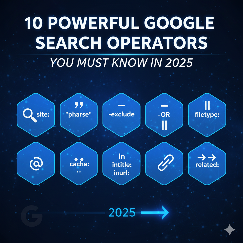 10 Powerful Google Search Operators You Must Know in 2025